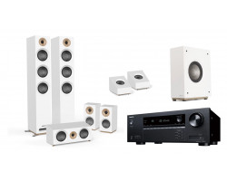 Домашний кинотеатр Jamo S 807 HCS 5.1.2 Dolby Atmos Onkyo TX-SR494